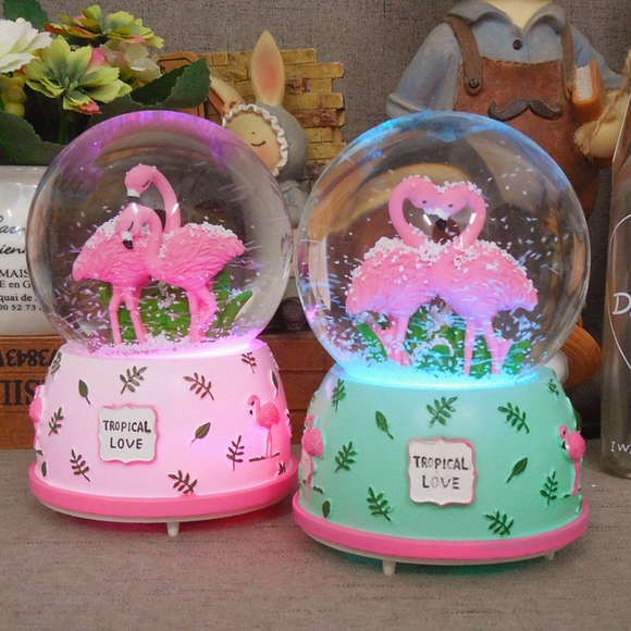 Tropical Love Snowglobes Musicbox - Picture 4 of 4